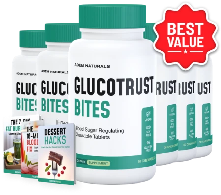 GLUCOTRUST BITES-6-Bottles
